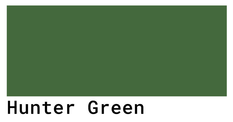 Hunter Green Color Codes - The Hex, RGB and CMYK Values That You Need