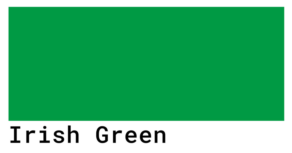 irish green color code