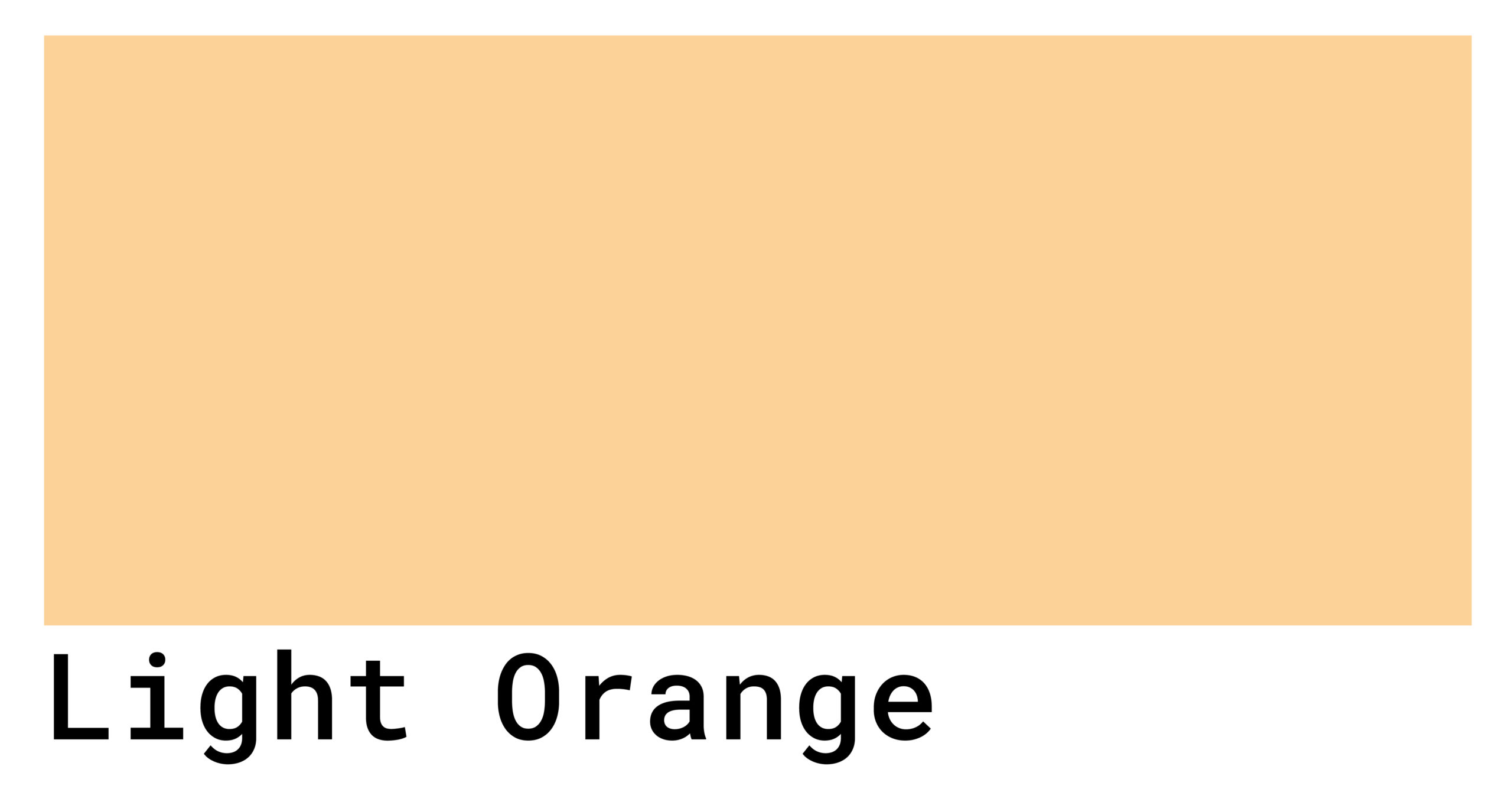 light orange color swatch scaled