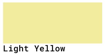 Light Yellow Codes - The Hex, RGB and CMYK Values That You