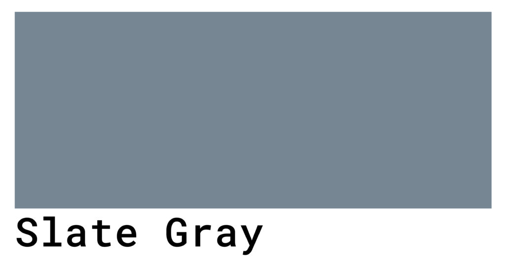 slate gray color swatch