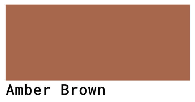 Amber Brown Color Codes - The Hex, RGB and CMYK Values That You Need
