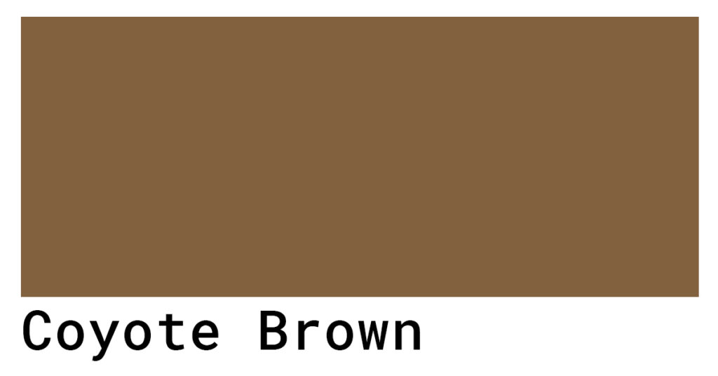 coyote brown