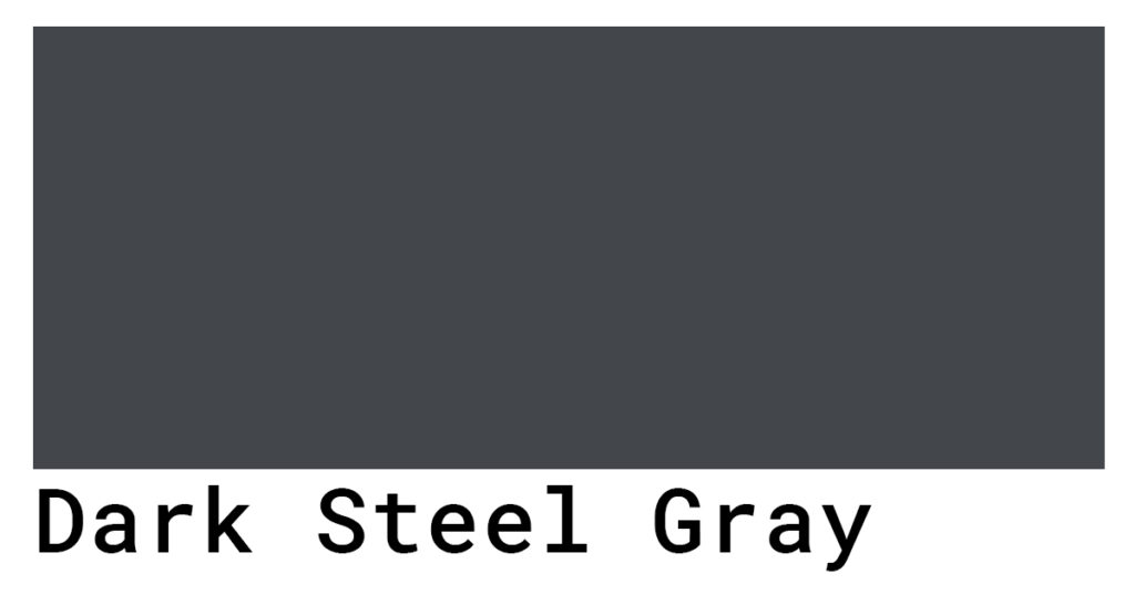 dark steel gray