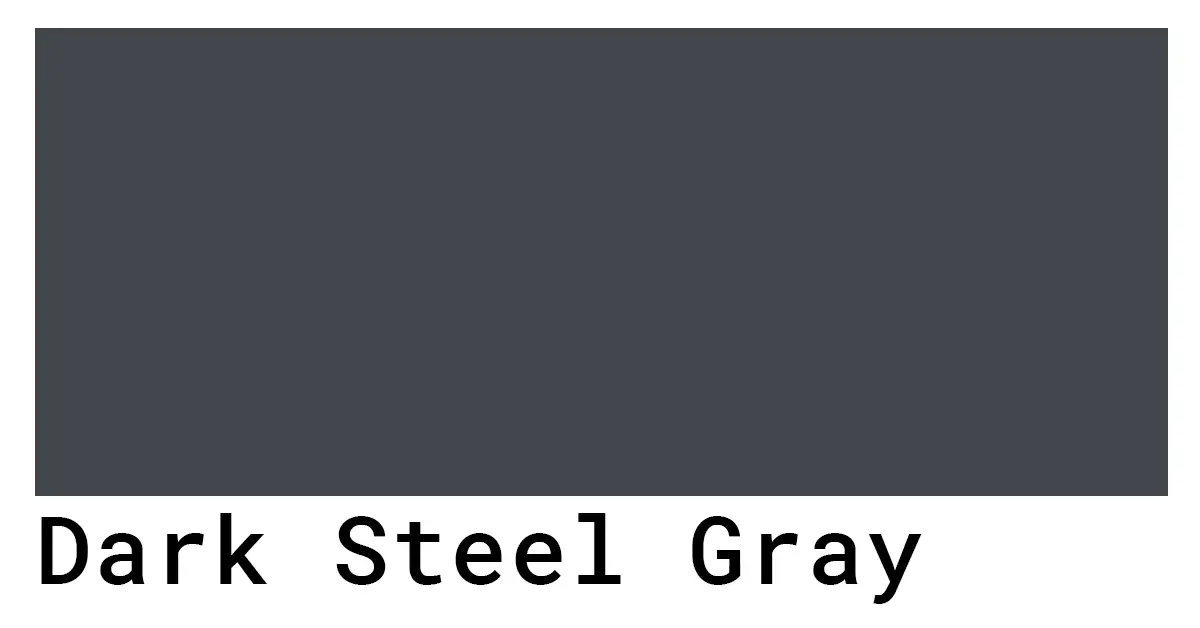 Dark Steel Gray Color Codes - The Hex, RGB and CMYK Values That You Need