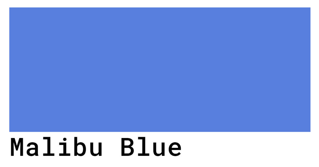 malibu blue hex