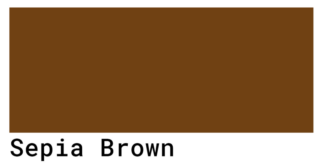 sepia brown