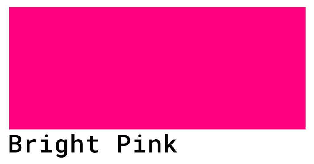 bright pink hex