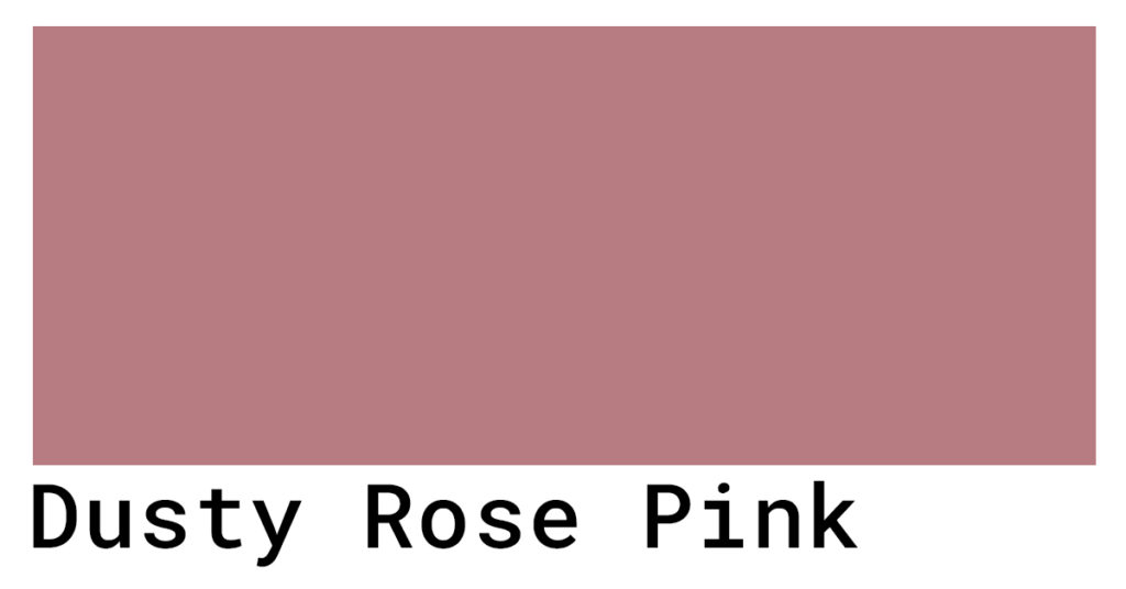 dusty rose hex
