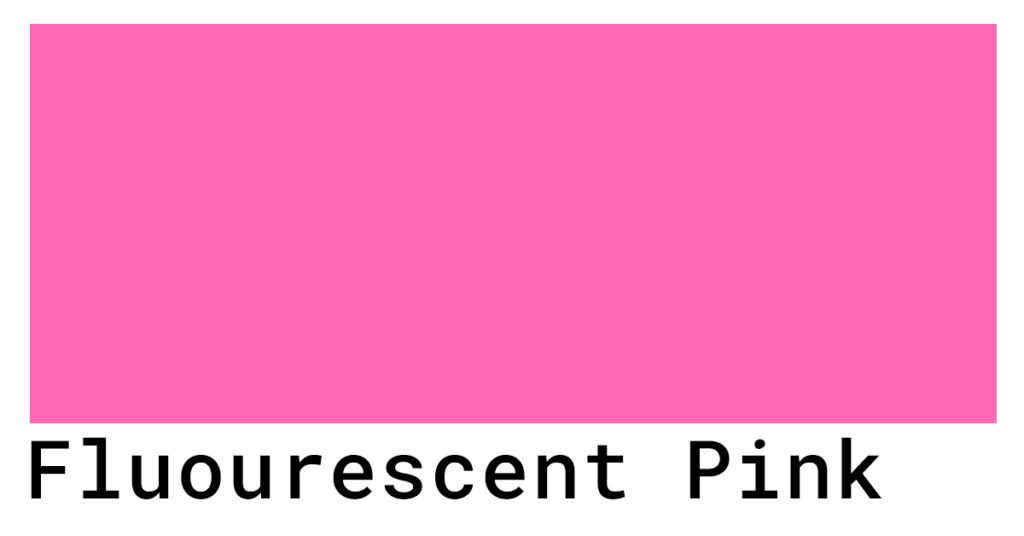 fluourescent pink hex