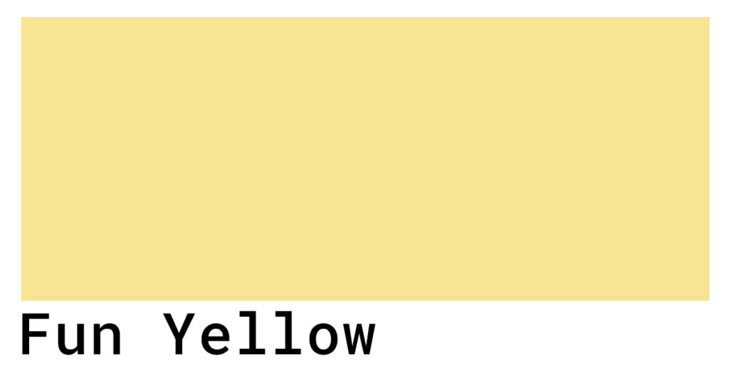 fun yellow hex