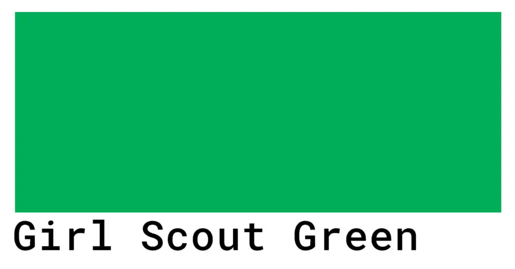 girl scout green