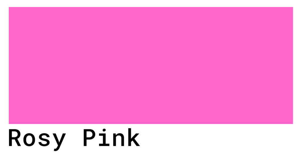 rosy pink hex