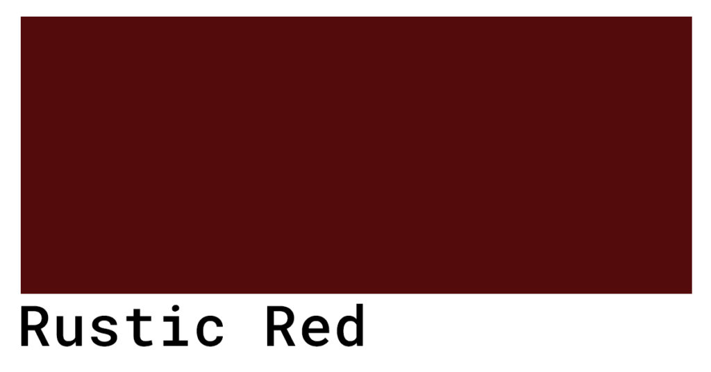 rustic red