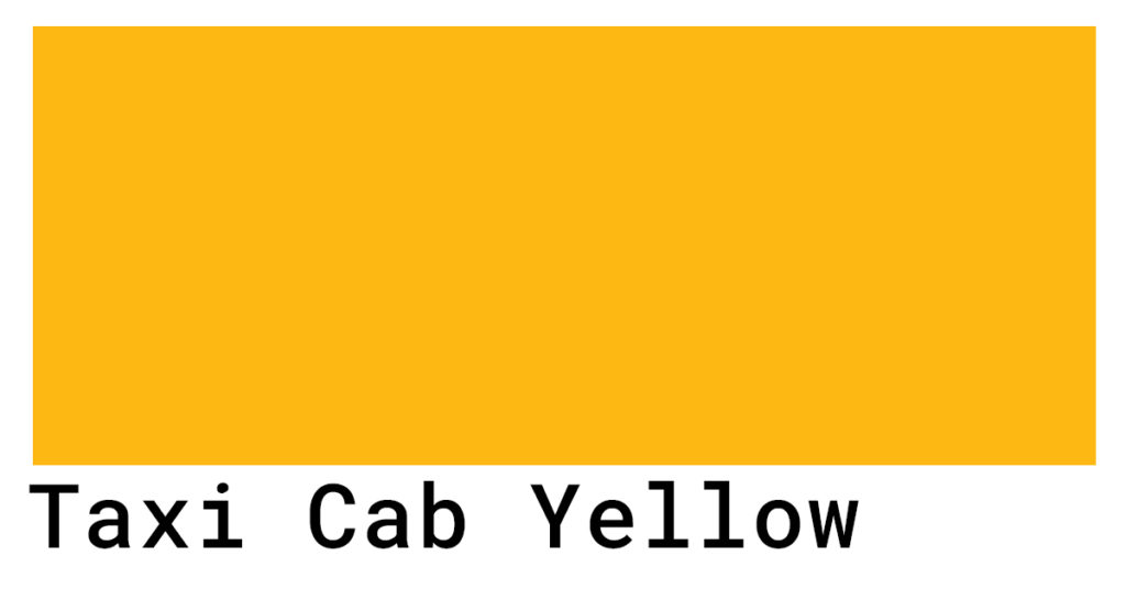 taxi cab yellow