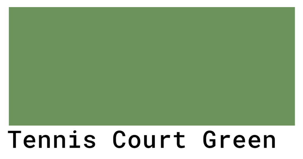 tennis court green