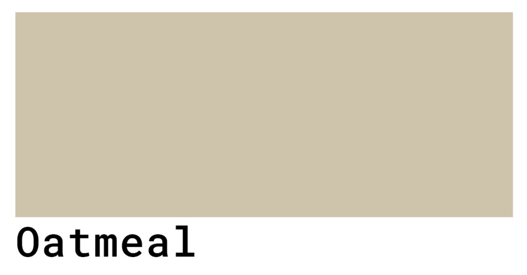 oatmeal hex color codes
