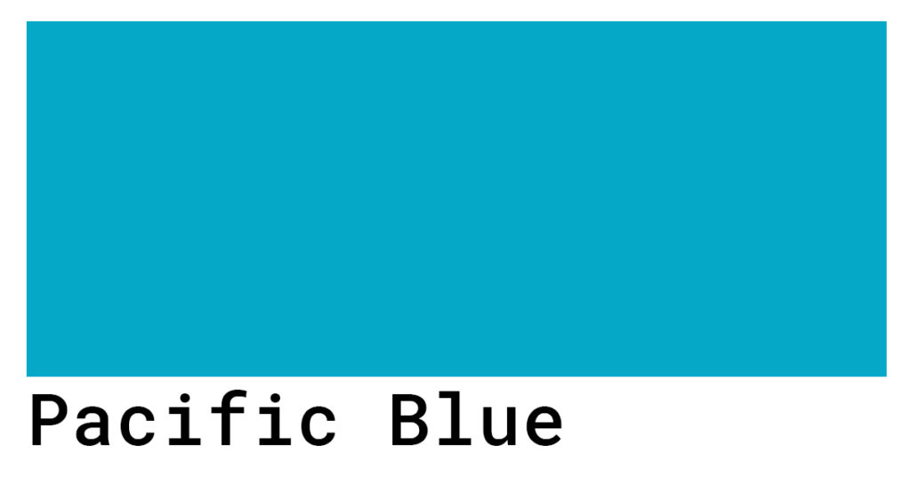 pacific blue color code